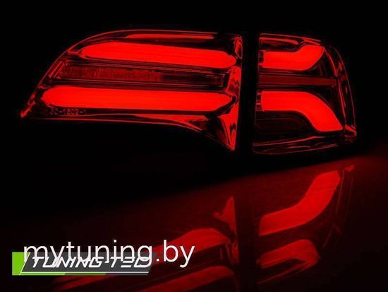 Задние фонари LED BAR TAIL LIGHTS RED SMOKE для TESLA MODEL 3 17-