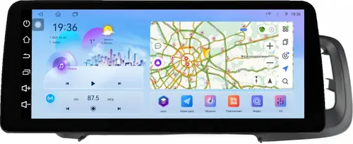 Магнитола для Volvo S60 2 Y20 2010-2018 - FarCar S500-TS18 монитор 12.3" 2K QLED на Android 14, Быстрая, CarPlay, 4G SIM-слот