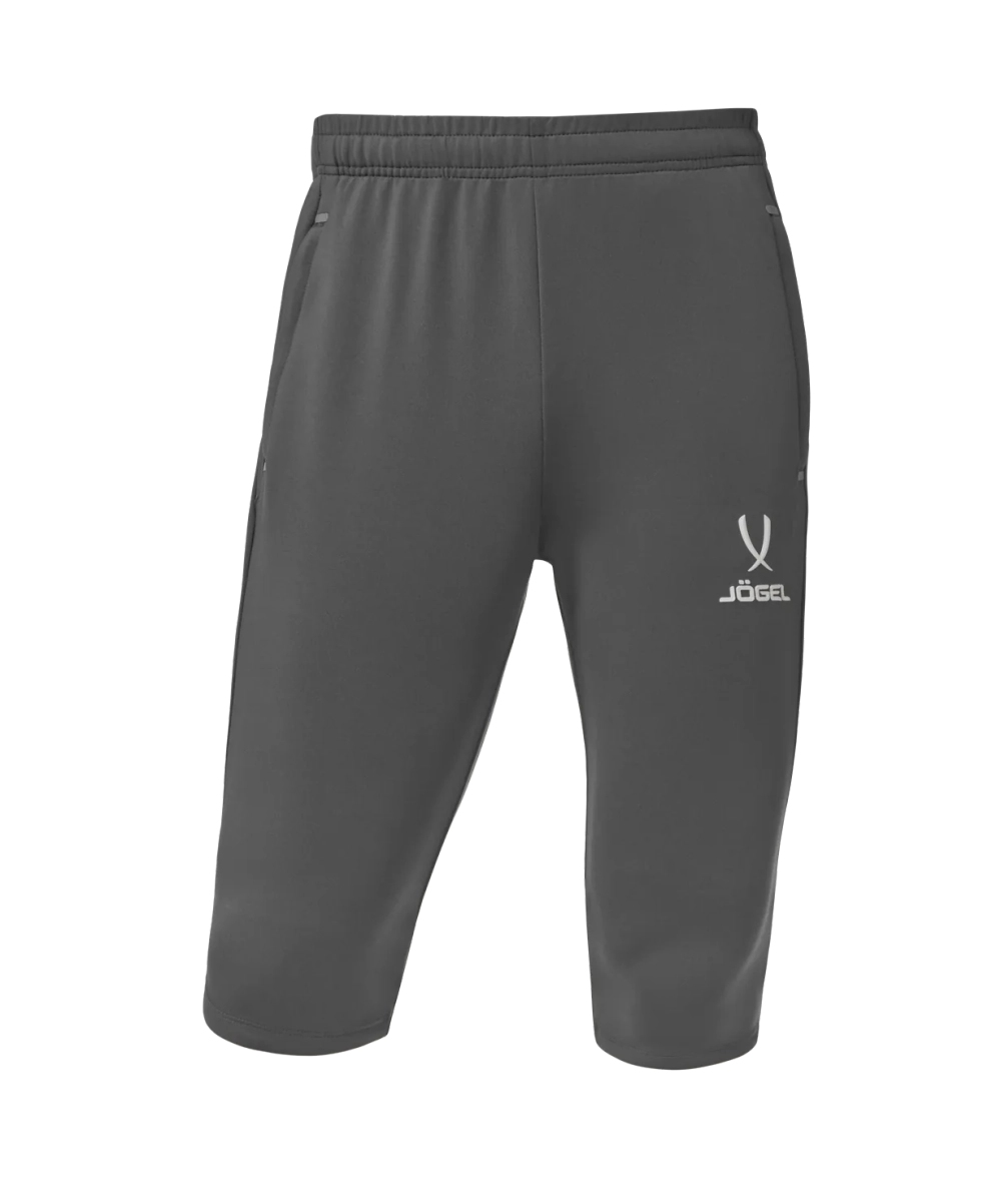 Брюки тренировочные с карманами JÖGEL PREMIER PerFormDRY 3/4 Training Pants, темно-серый
