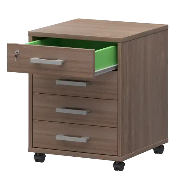 Тумба подкатная АТЛ-04 Темный шимо 440x450x600 Арго