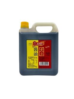 Китайский соевый соус из жёлтых бобов AMOY, 1.7л