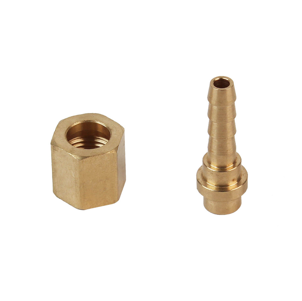 Фитинг газовый 1/8" BSP гайка с ниппелем