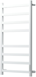 Полотенцесушитель электрический Point Антея PN17858W П8 500x800, диммер справа, белый