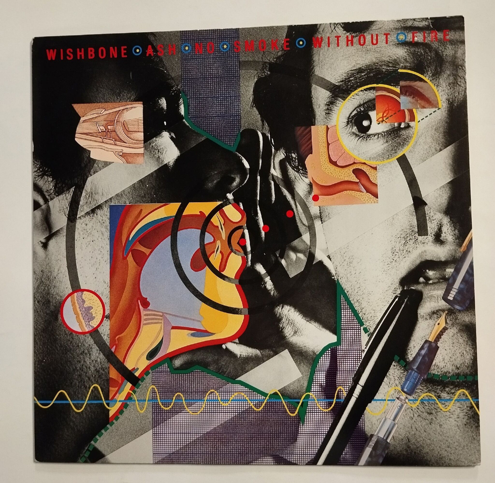 Винтажная виниловая пластинка LP Wishbone Ash No Smoke Without Fire (Germany 1978)