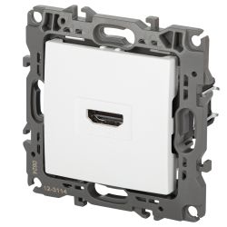 Розетка ЭРА Серия 12 12-3114-01М HDMI белый матовый | Эра 12