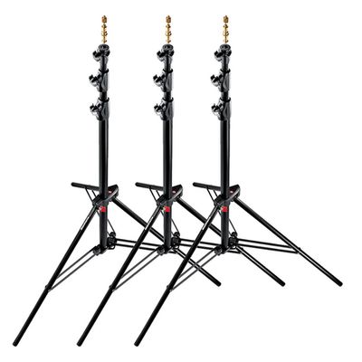 Набор из трех стоек Manfrotto 1005BAC-3 3-Kit Ranker Stand для оборудования