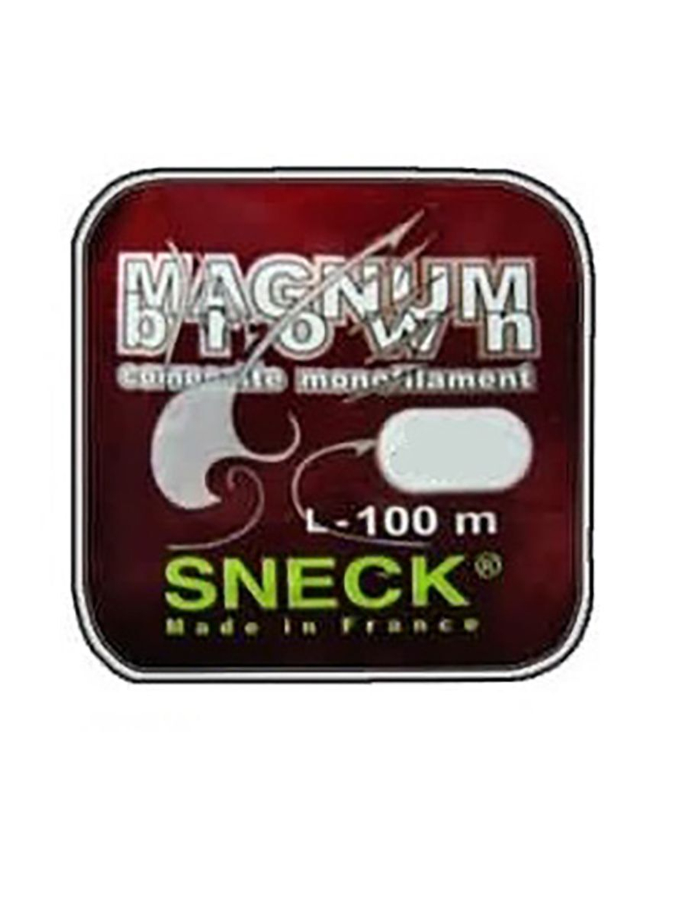 Леска монофильная для рыбалки Sneck Magnum Brown d-0