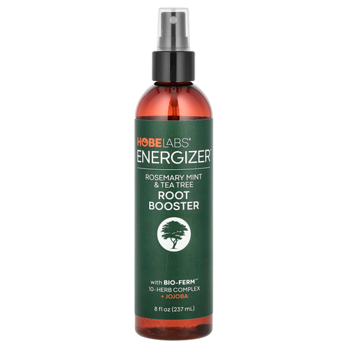 Hobe Labs, Energizer ™, Root Booster, розмарин, мята и чайное дерево, 237 мл (8 жидк. унц.)