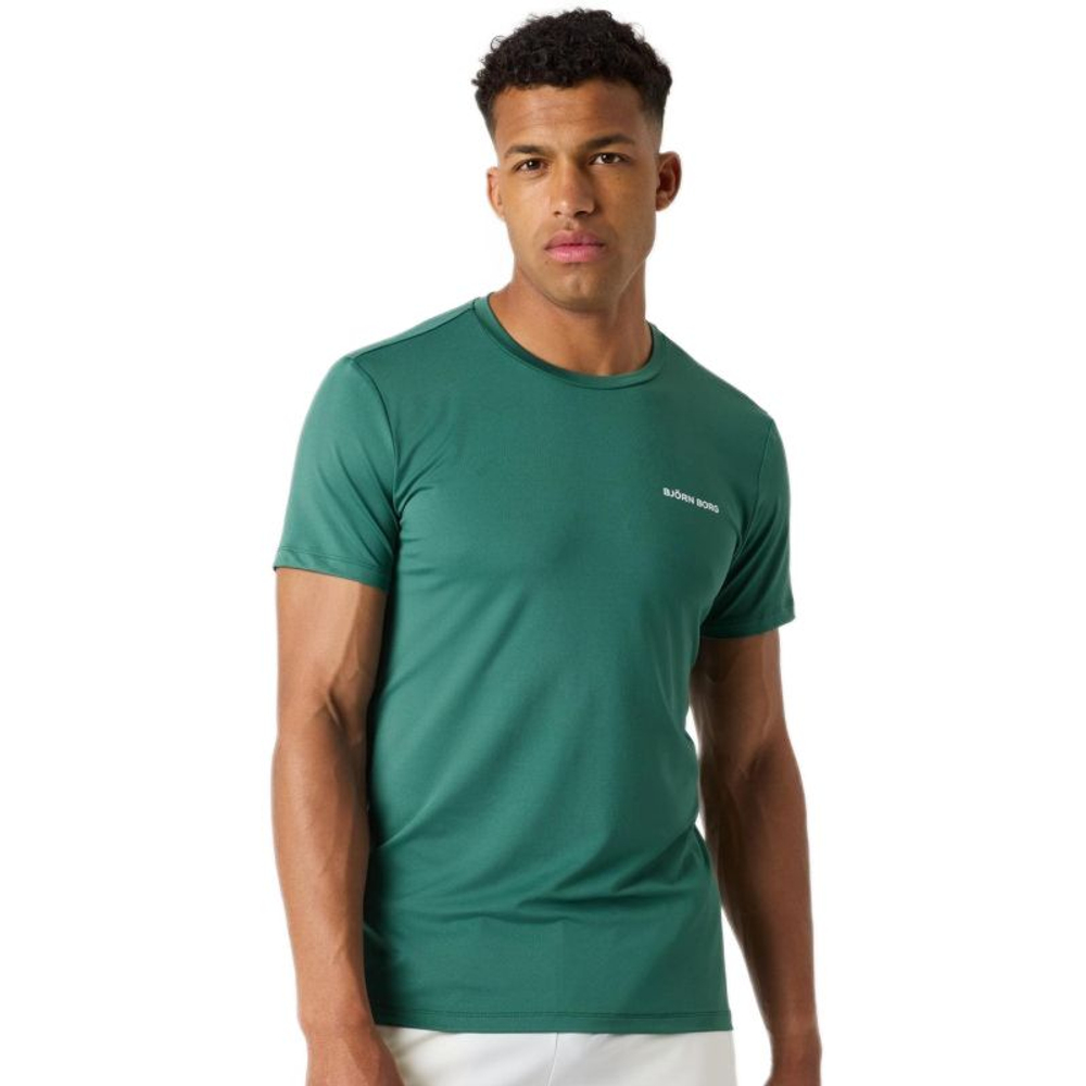 Теннисная футболка Bj_rn Borg Graphic - mallard green