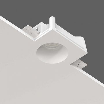Встраиваемый гипсовый светильник для установки в потолках из гипсокартона LED MR16 GU10 / модуль LED MR16 SN 035 белый Quasar 80 Stellanova