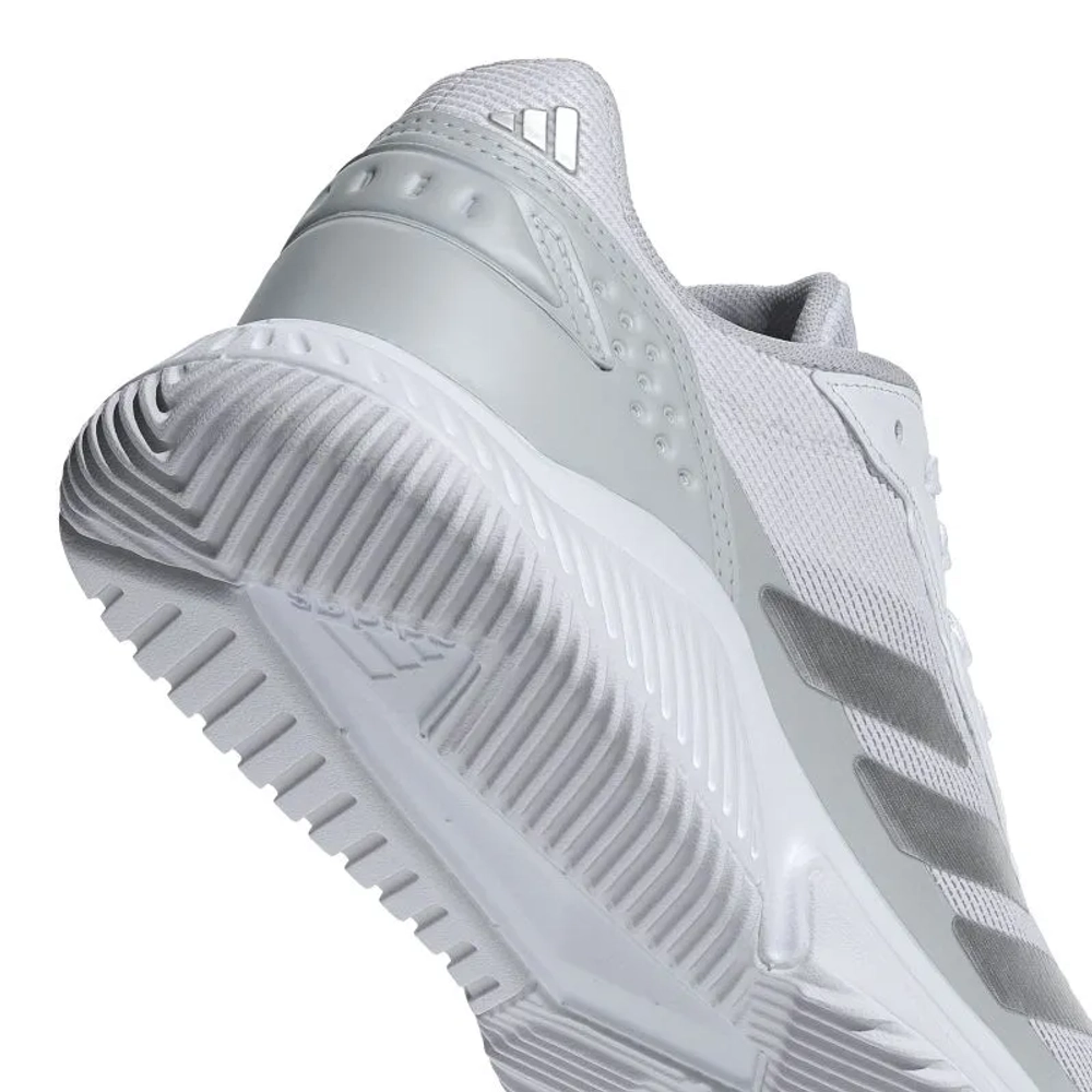 Женские кросовки для Padel Adidas Courtquick Padel W - cloud white/silver metallic/cloud white