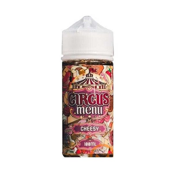 Купить Жижа Cotton Candy Circus Menu - Cheesy 120 мл