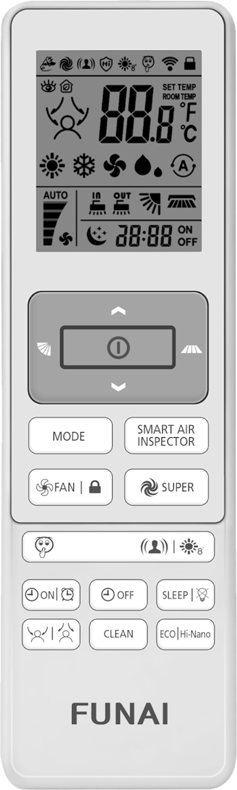 FUNAI EMPEROR UP SMART EYE FULL DC Inverter RAC-I-EU25HP.D01