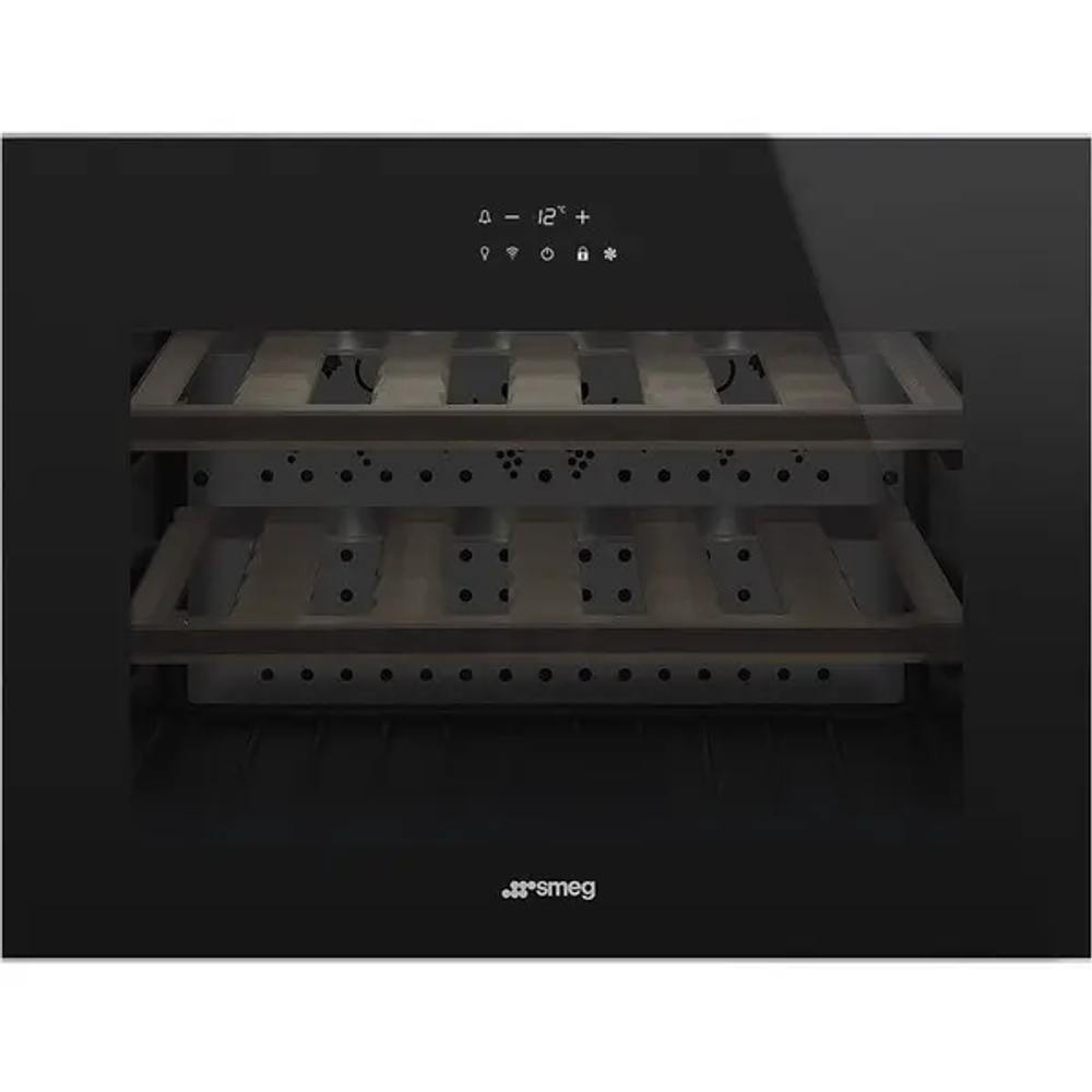 Встраиваемый винный шкаф Smeg CVI618RWNX2