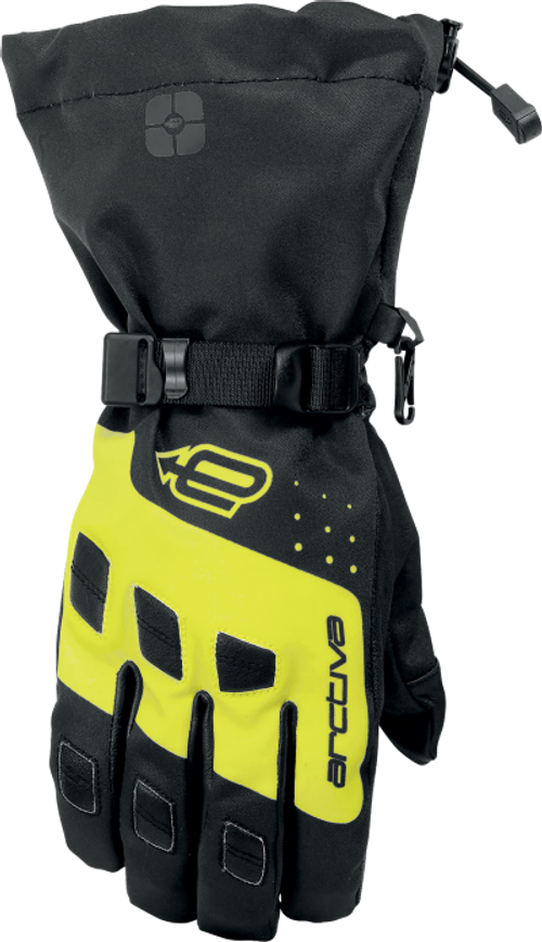 Купить Перчатки для снегохода Текстильные Arctiva Quest Glove / Черно-желтый