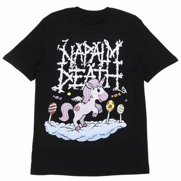 Футболка Napalm Death единорог (8058)