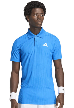 Мужское теннисное поло Adidas FreeLift - blue