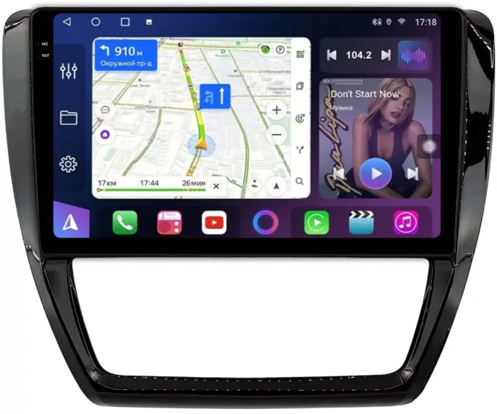 Магнитола для Volkswagen Jetta 6 2011-2018 - FarCar BM3076M-2K монитор 10.36" 2K QLED на Android 14, Быстрая, CarPlay, 4G SIM-слот