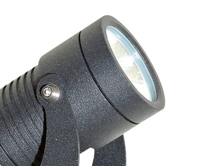 Грунтовый светильник Ласси серый d6 Led 8W (3000K) COB
