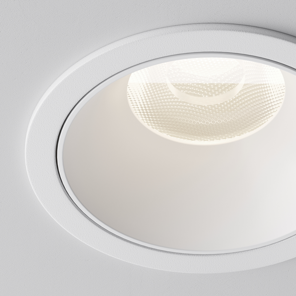 Встраиваемый светодиодный светильник Maytoni Alfa LED DL043-01-15W4K-RD-W-1