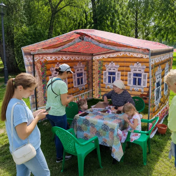Каркасная палатка 2,5х2,5 м