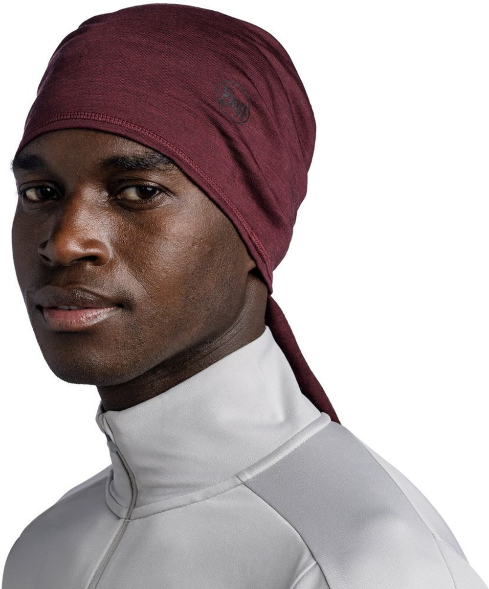 Бандана Buff Merino Lightweight Solid Garnet (US:one size)