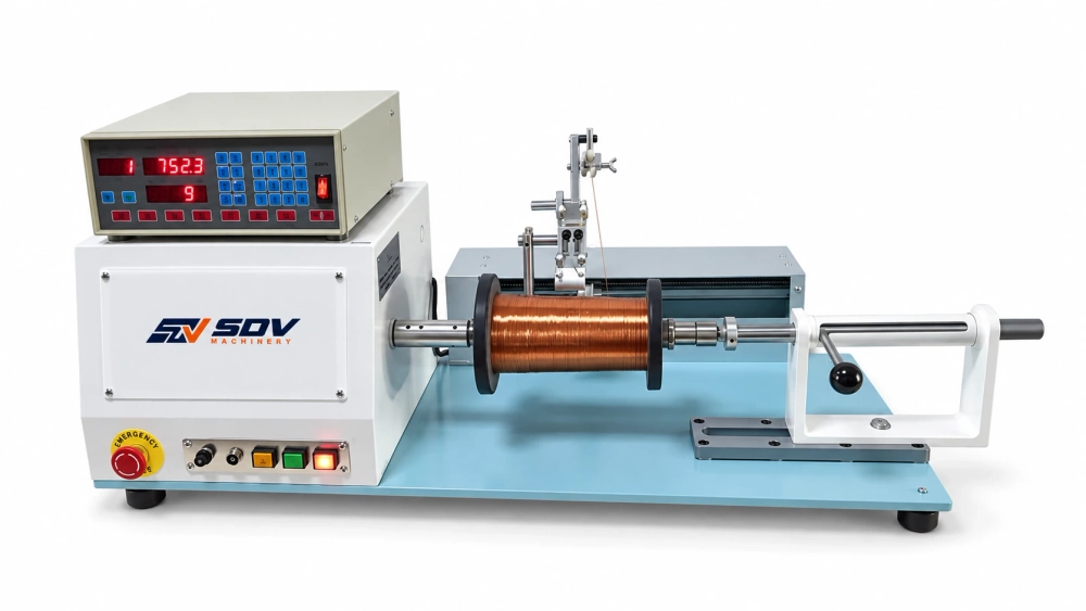 Цифровая машина для намотки катушек распределителя проволоки SDV-GW-9750