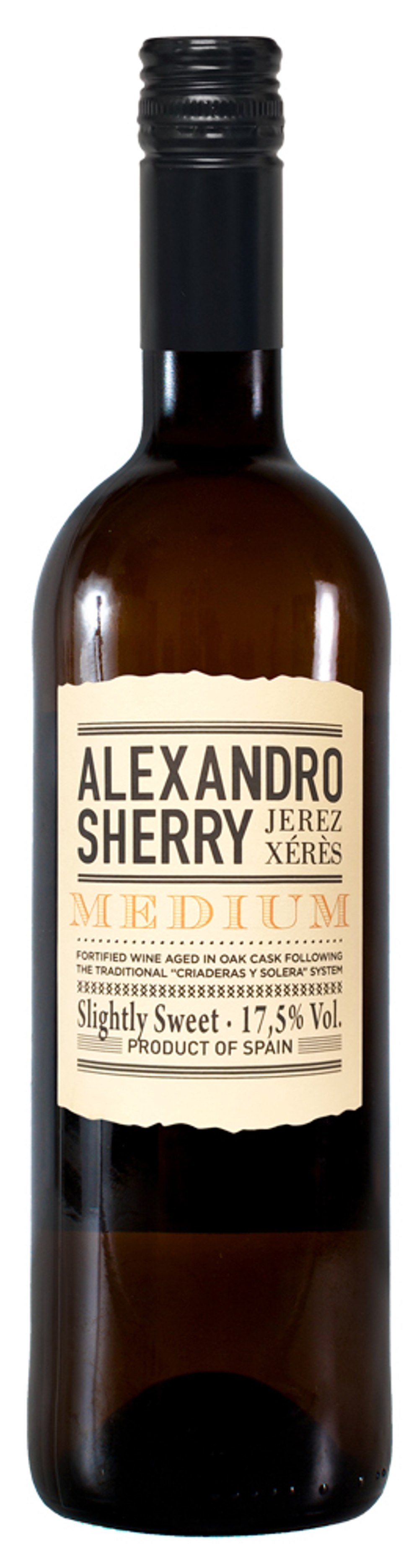 Херес Alexandro Medium, 0,75 л