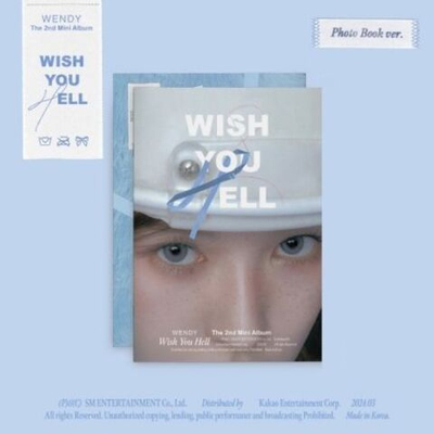 Альбом WENDY - WISH YOU HELL 2nd Mini Album PHOTO BOOK Version