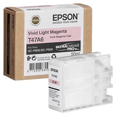 Картридж EPSON T47A светло-пурпурный для SC-P900