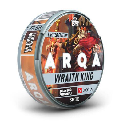 Снюс ARQA DOTA WRAITH KING (120 МГ) - ГОЛУБОЙ ЛИМОНАД