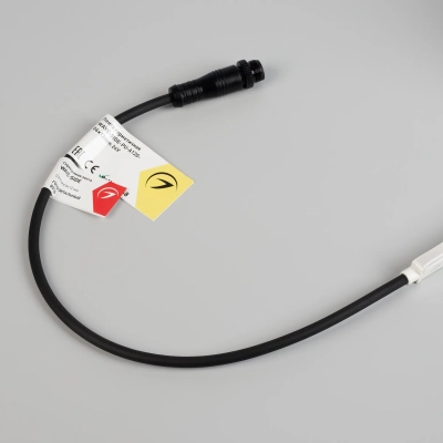 Лента герметичная WAVE-SIDE-PU-A120-06x12mm 24V Warm2700 (8 W/m, IP68, 1m, wire x1) (Arlight, Вывод прямой, 3 года)