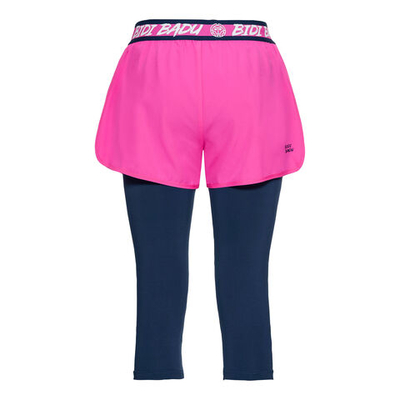 Женские теннисные шорты BIDI BADU Kara Tech Shopri Women - Pink, Dark Blue