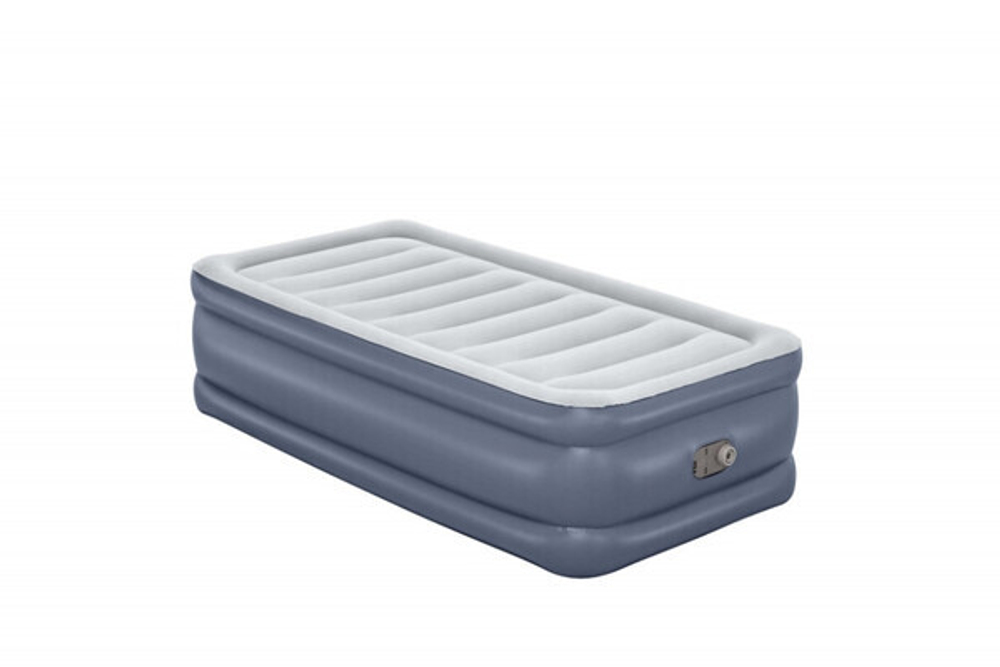 Кровать надувная Tritech Air Mattress Twin,191*97*51 см, встроенный насос 220В, Bestway (6713G)