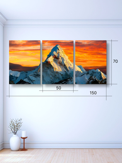 Картина Источник жизни модульная 50x70см 3шт.