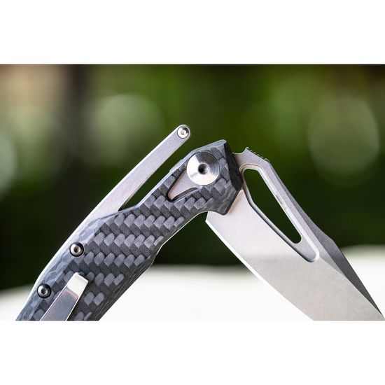 Складной нож Zero Tolerance 0990 c клинком из стали CPM-20CV, рукоять карбон