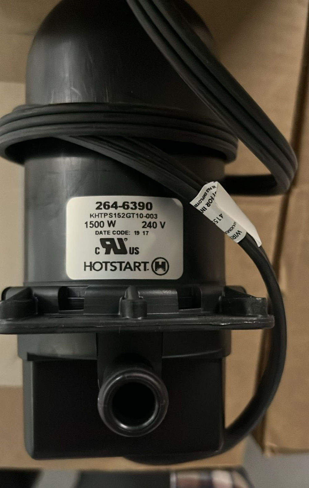 Подогреватель охлаждающей жидкости, 1.5KW 240V / HEATER АРТ: 590-892 АРТ: 590-892
