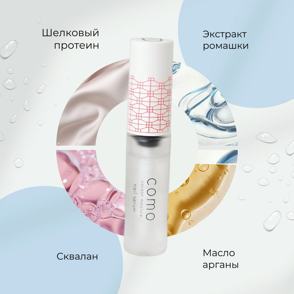 Сыворотка для ухода за ногтями COMOACE Cocoon Moisture Nail Serum