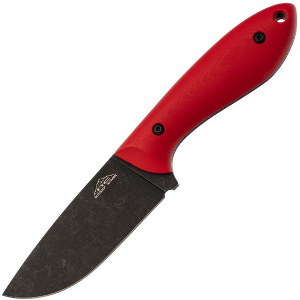 Цена наТуристический нож N.C. Custom Crony, сталь AUS-10 BSW, рукоять Red G10, kydex red