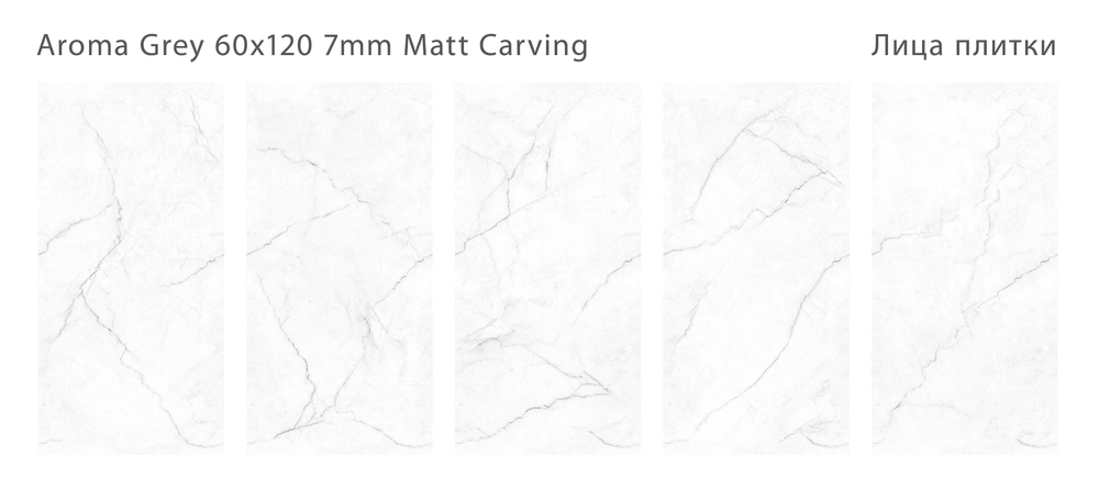 AROMA GREY 60x120 MATT CARVING