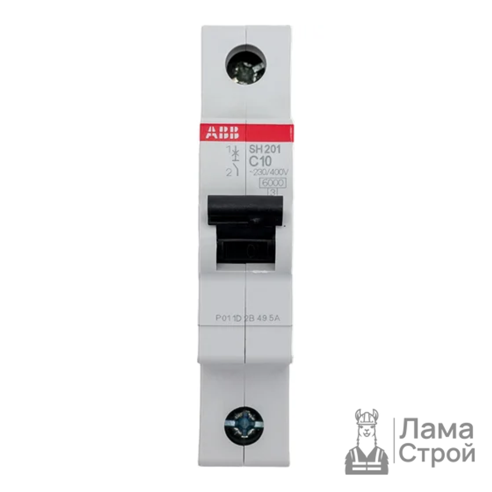 Автоматический выключатель 1-полюсный ABB SH201 1P 10A