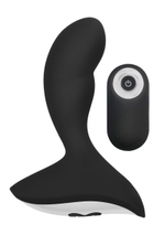 Черный массажер простаты с пультом N 79 Rechargeable P-Spot Stimulator (Цвет: черный)