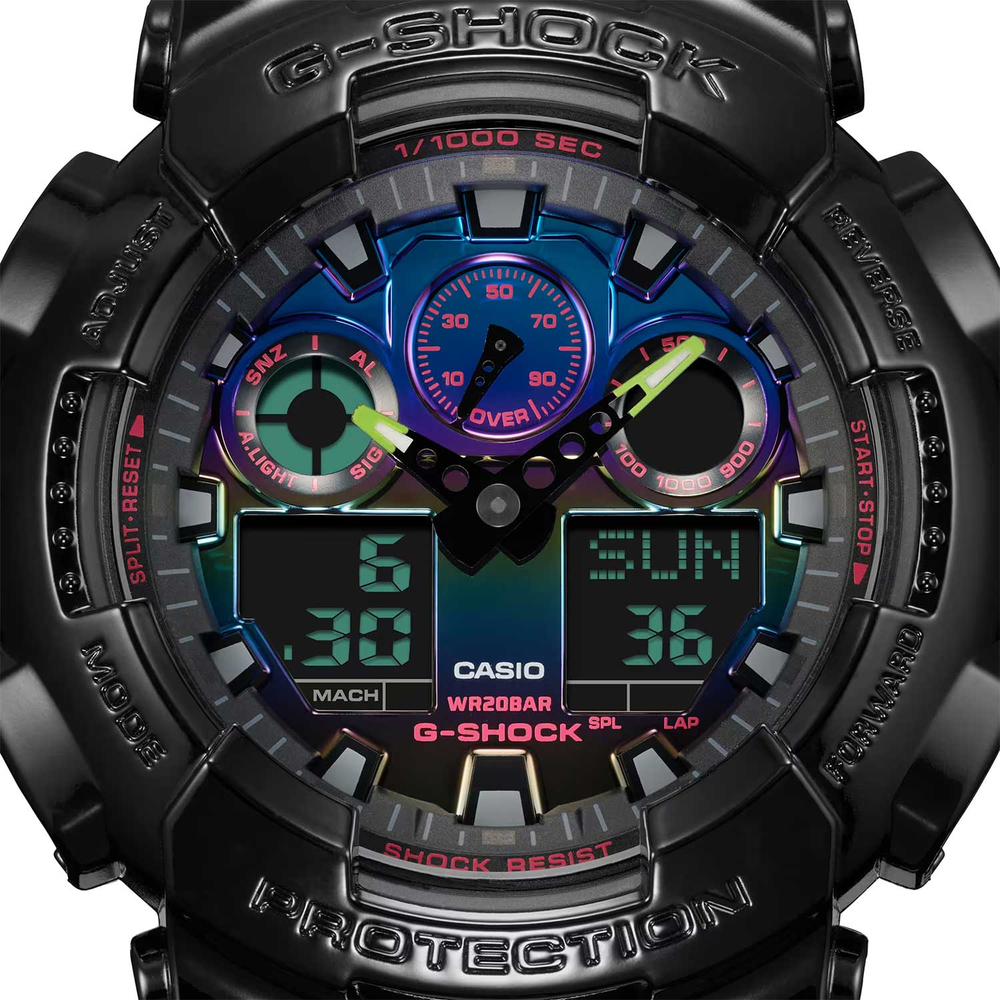 Часы Casio GA-100RGB-1A