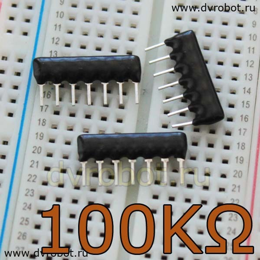 Резисторная сборка A07 - 100 кОм
