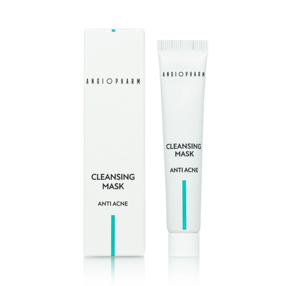 МИНИ Очищающая маска для проблемной кожи ANGIOPHARM Cleansing Mask 7мл