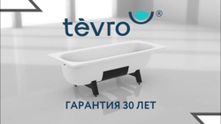 Стальная ванна ВИЗ Tevro (Тевро) 170x70, с ножками