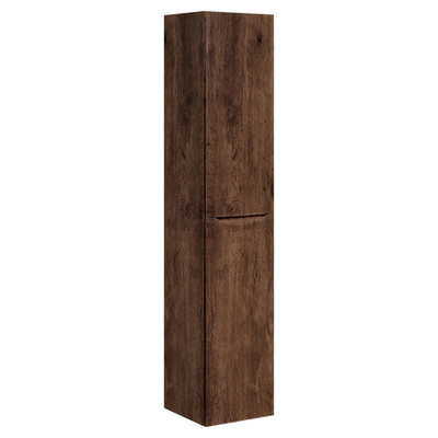 Шкаф Миа (Mia) VSC-2M170RW-R подвесной, 1700*350*350, Темное дерево (R.Wood), правый,