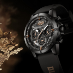 Dickies Wrist Watch Quartz Movement Silicone Strap Black Dial Men"s Watches Box Limited Edition