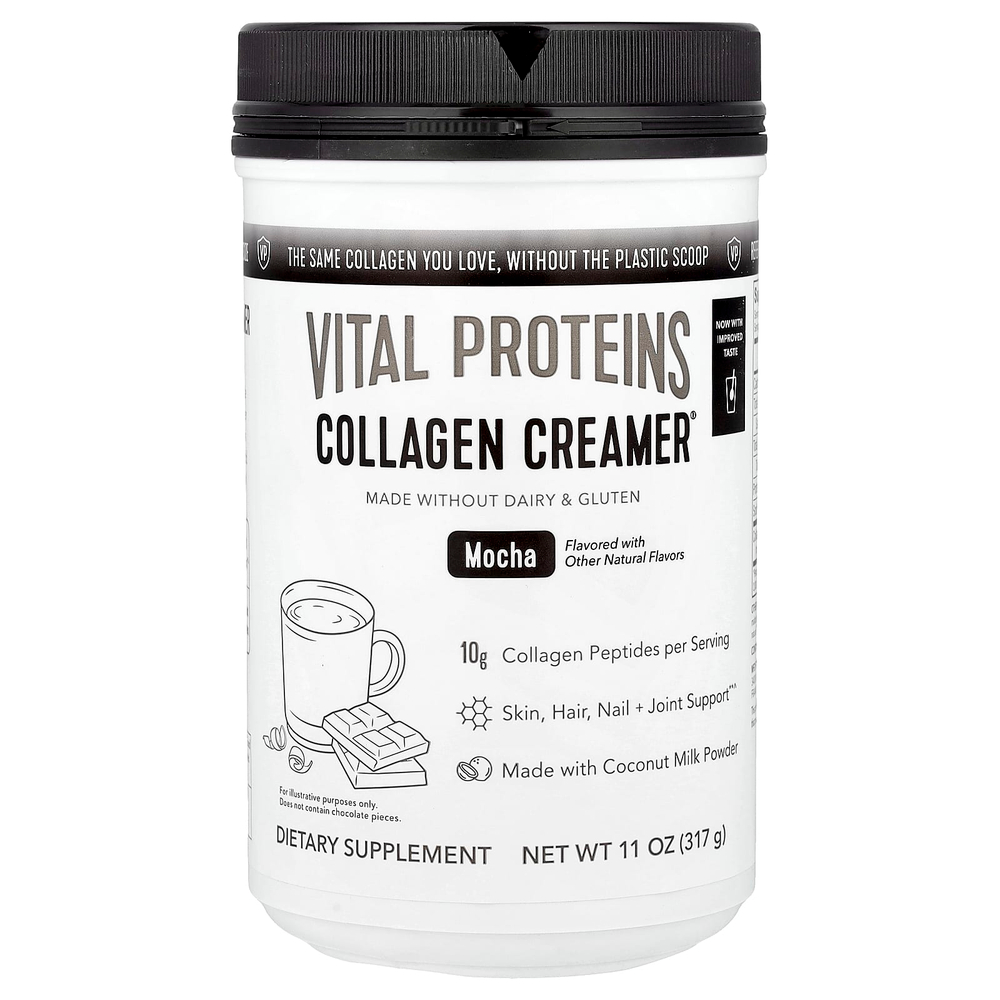 Vital Proteins, Collagen Creamer®, мокко, 317 г (11 унций)