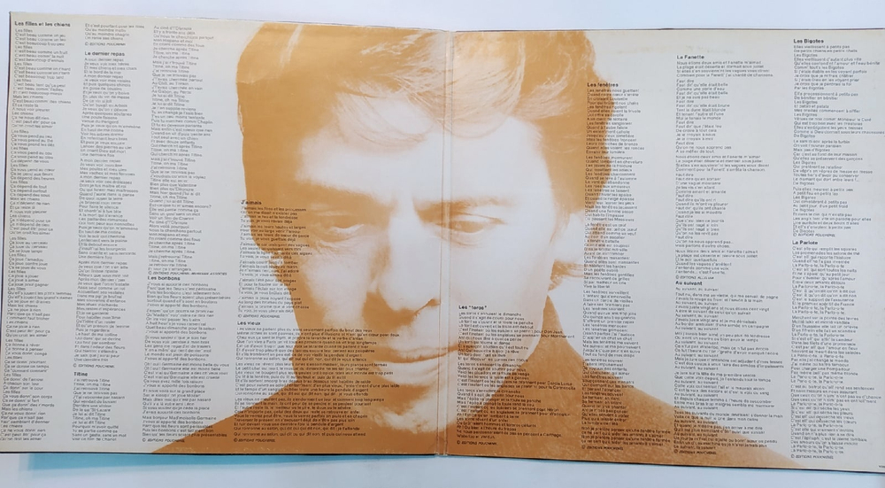 Jacques Brel 6 Les Vieux RE 1978 France
